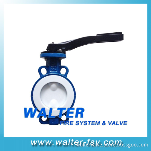PTFE Wafer Butterfly Valve